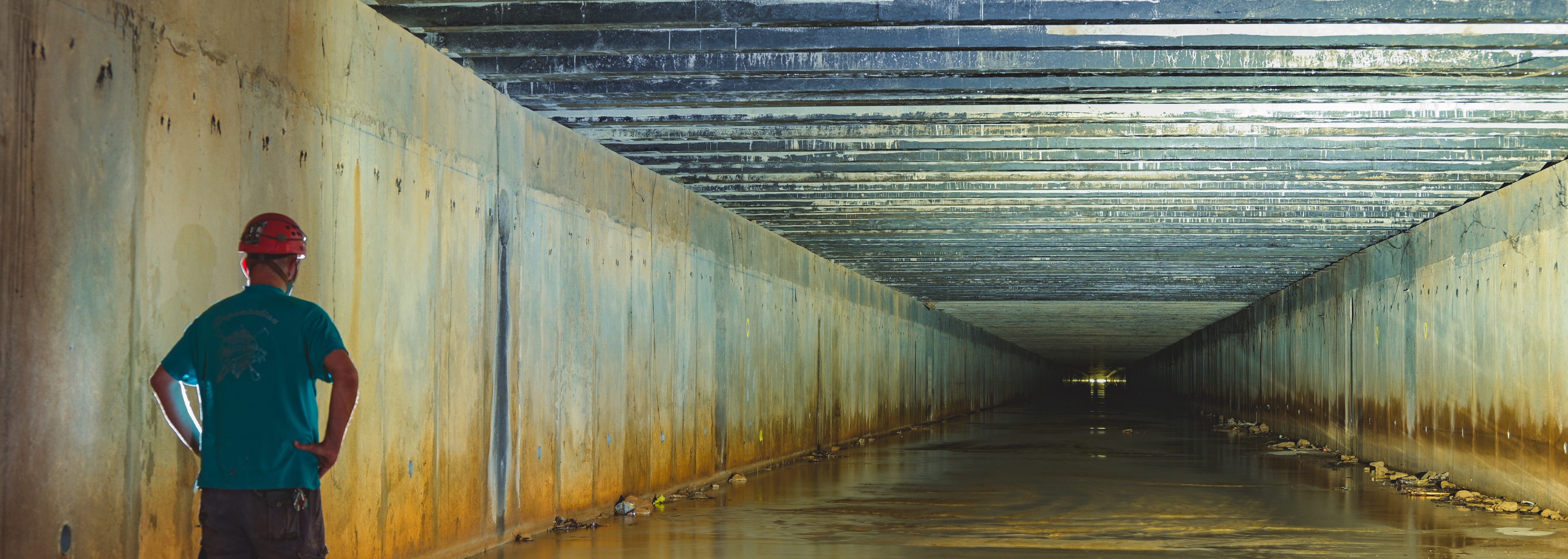 Rivière couverte Toulon Var France
